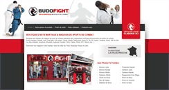 Desktop Screenshot of budofight-shop.com